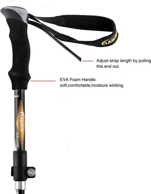 Aluminum Collapsible Ultralight Travel Trekking Hi... - Image 6