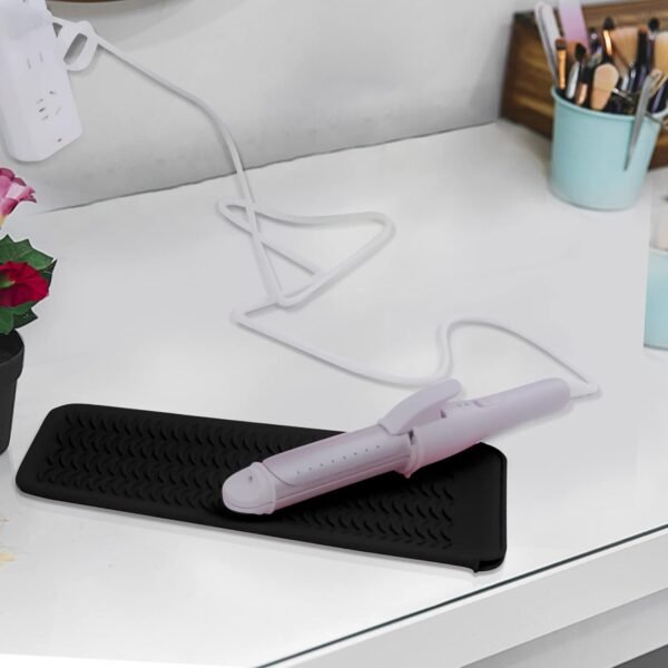 1Pack Silicone Heat Resistant Mat Pouch for Hair S... - Image 9