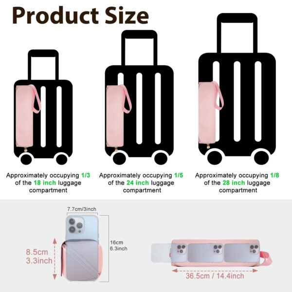 SS Hair Tools Travel Bag and Heat Resistant Mat fo... - Image 8