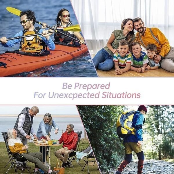 276PCS First Aid Kit Home Car Camping Hiking Emerg... - Image 8
