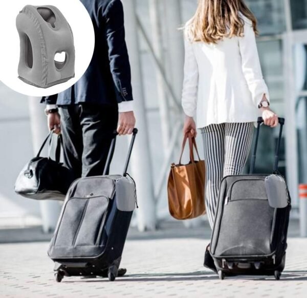 Inflatable Travel Air Pillow for Sleeping to Avoid... - Image 8