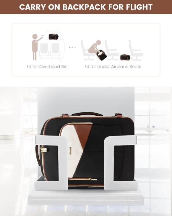 LOVEVOOK Large Travel Backpack for Women&Men,TSA C... - Image 4