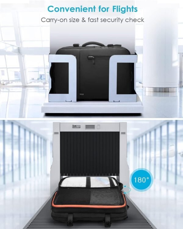HOMIEE 40L Travel Backpack TSA Approved Personal I... - Image 4
