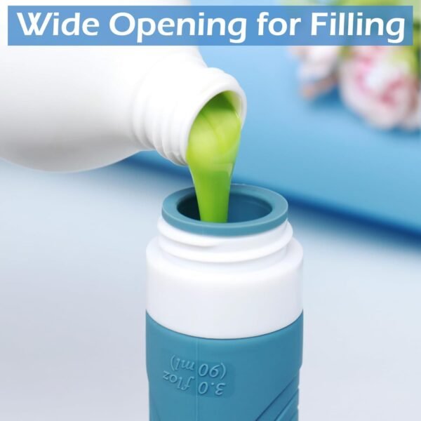 GLAMFIELDS Travel Bottles for Toiletries,TSA Appro... - Image 4