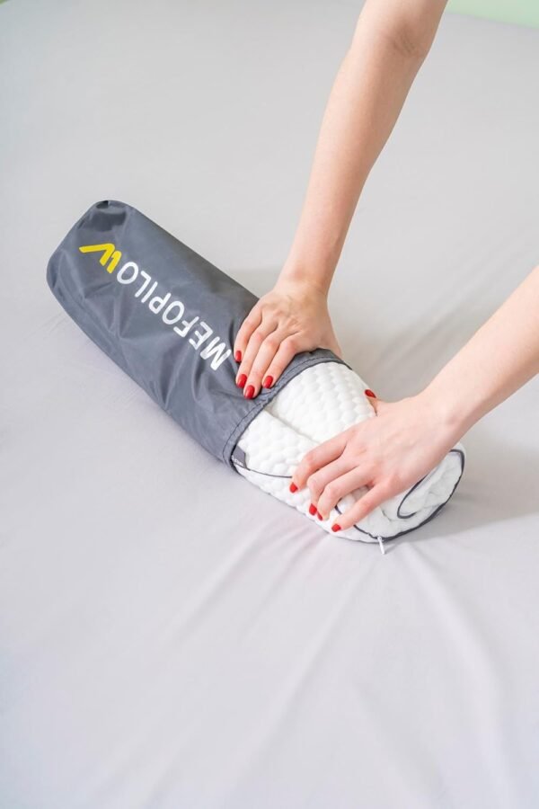 Travel Memory Foam Pillow for Sleeping, Comfortabl... - Image 9