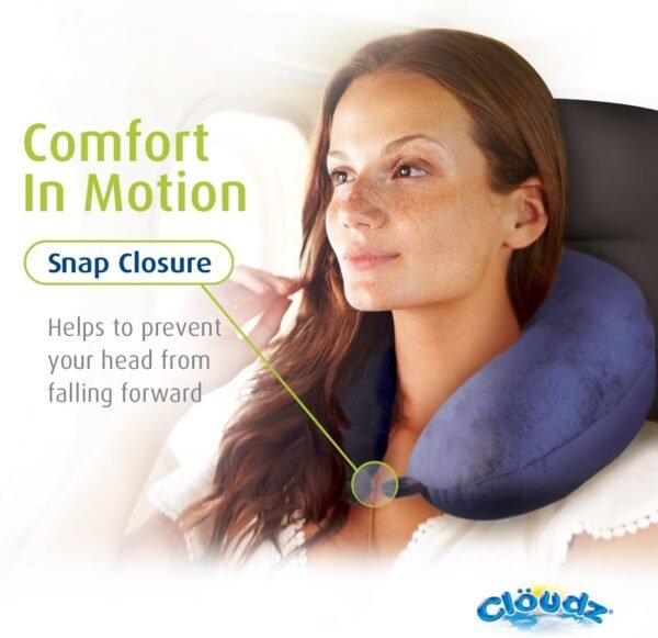 Cloudz Dual Comfort Microbead Airplane Travel Neck... - Image 5