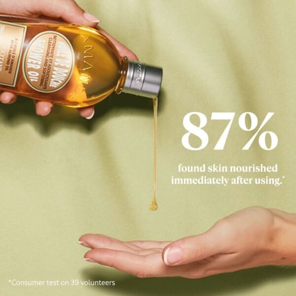 L'Occitane Cleansing & Softening Almond Shower Oil... - Image 4