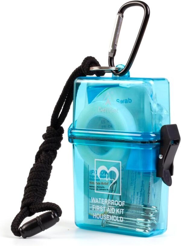 DEFTGET Waterproof First Aid Kit Travel Essentials... - Image 9