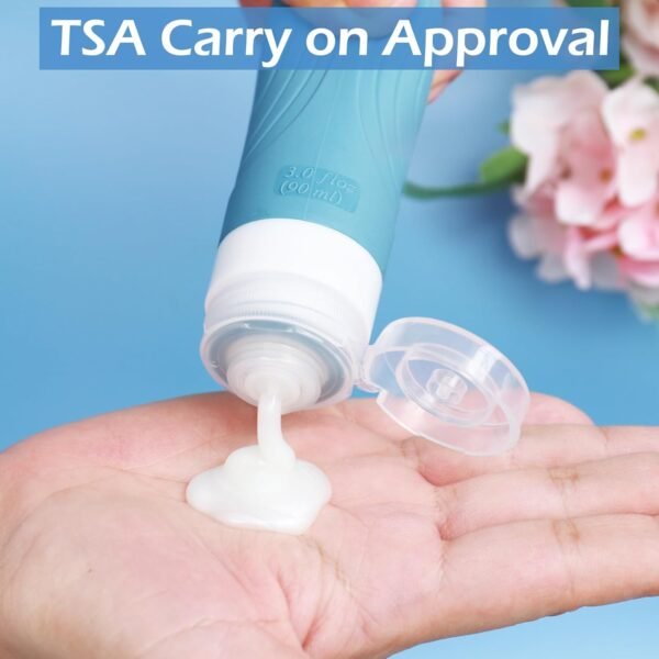 GLAMFIELDS Travel Bottles for Toiletries,TSA Appro... - Image 5