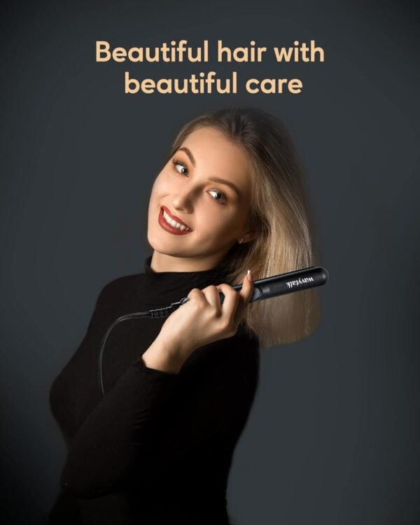 Wavytalk Mini Flat Iron 0.7 Inch Ceramic Mini Hair... - Image 8