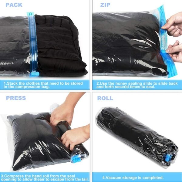 Compression Bags - Travel Accessories - 10 Pack Sp... - Image 3