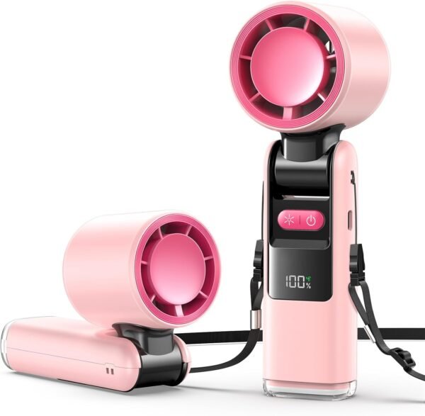 Portable Handheld Turbo Fan, Portable Mini Fan 600... - Image 2