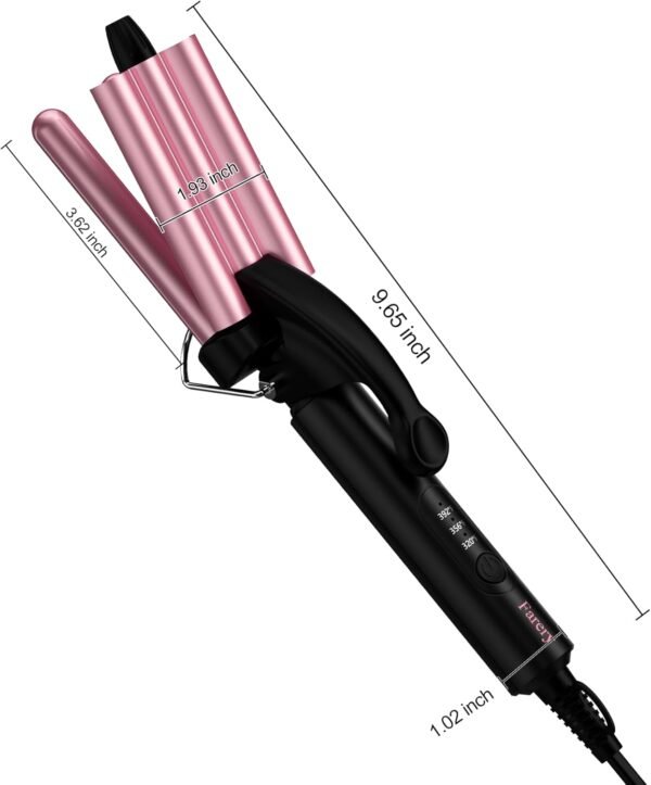 Mini Hair Crimper Hair Waver 3 Temperature Adjusta... - Image 9