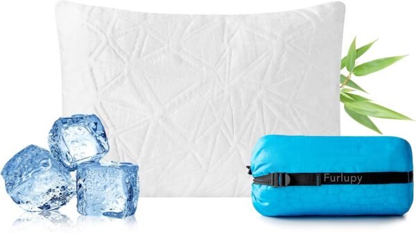 Small Cooling Shredded Gel Memory Foam Pillow，Adju... - Image 2