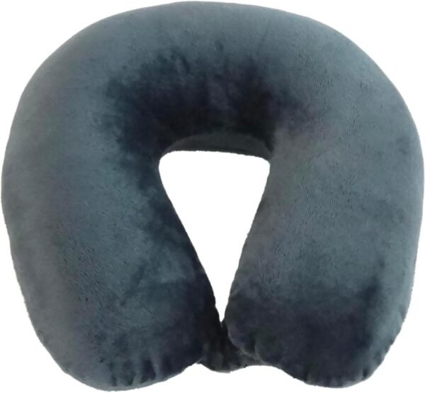 Adult Cozy Soft Microfiber Neck Pillow for Travel ... - Image 2