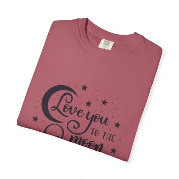 Love You to the Moon and Back Unisex T-Shirt | Cute Gift for Him/Her, Relaxed Fit Tee, Relationship Gift, Gift for Parents, Couple's Shirt - Image 30