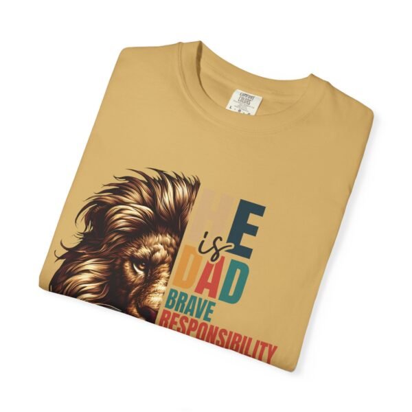 He is Dad Lion Graphic T-Shirt, Father's Day Gift, Unisex Tee, Dad Humor Shirt, Gift for Dad, Warrior Dad Apparel - Image 19