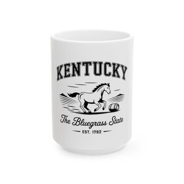 Kentucky Bluegrass Ceramic Mug, Gift for Kentucky Lovers, Coffee Cup, Home Decor, Horse Enthusiast