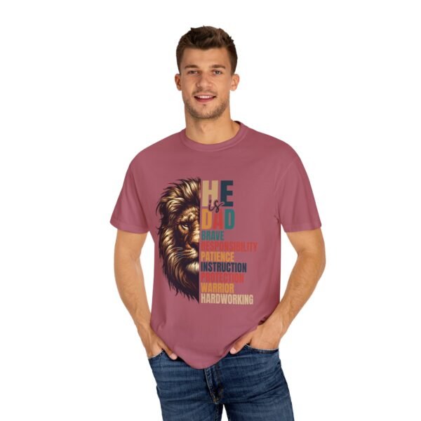 He is Dad Lion Graphic T-Shirt, Father's Day Gift, Unisex Tee, Dad Humor Shirt, Gift for Dad, Warrior Dad Apparel - Image 32