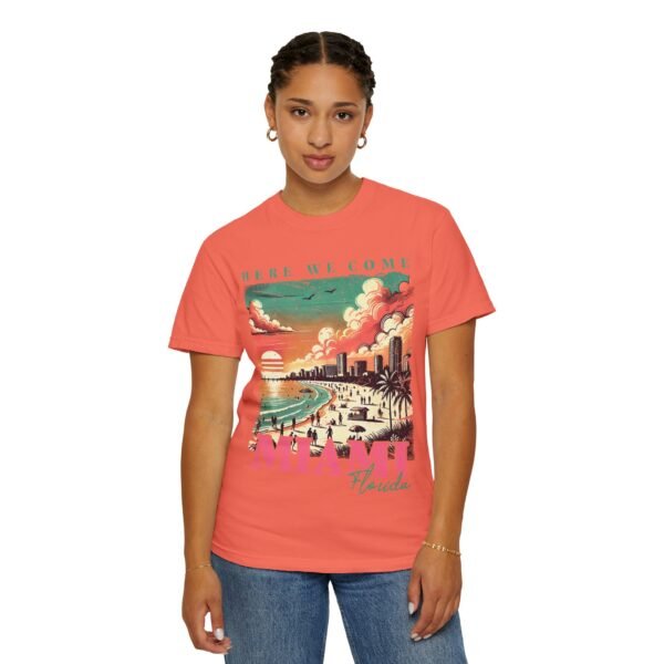 Miami Sunset T-Shirt, Vintage Florida Tee, Retro Beachwear, Summer Vacation Shirt, Unisex Graphic Tee, Travel Apparel - Image 21