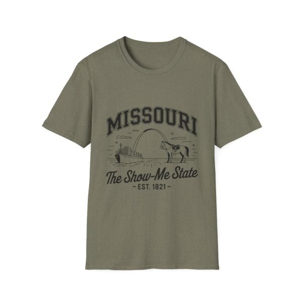 Missouri Unisex Softstyle T-Shirt, Show-Me State Tee, State Pride Shirt, Gift for Travelers, Casual Wear, Souvenir Apparel - Image 11