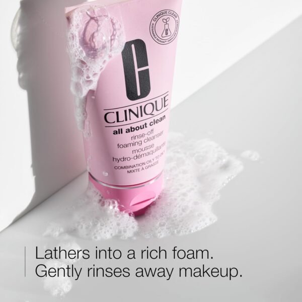 Clinique All About Clean Rinse-Off Foaming Facial ... - Image 3