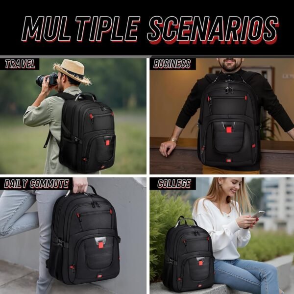 Z-MGKISS Travel Backpack, 50L Extra Large Travel L... - Image 7