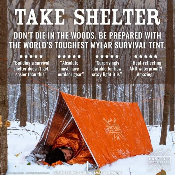 World's Toughest Ultralight Survival Tent • 2 Pers... - Image 3