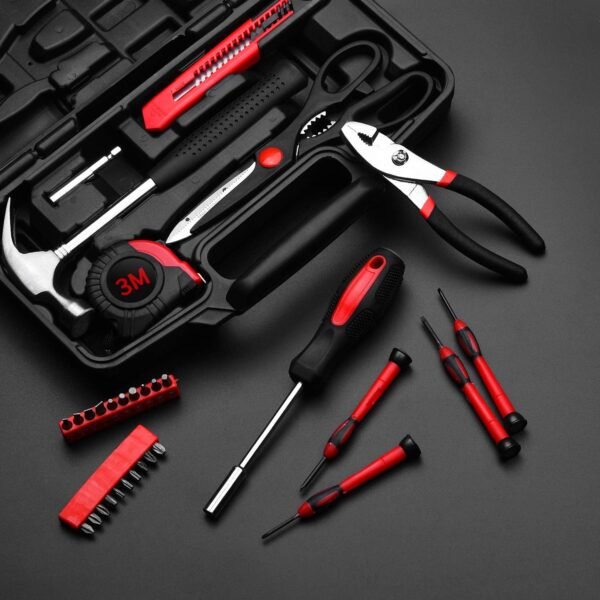 39-Piece Household Tools Kit - Small Basic Home To... - Image 3