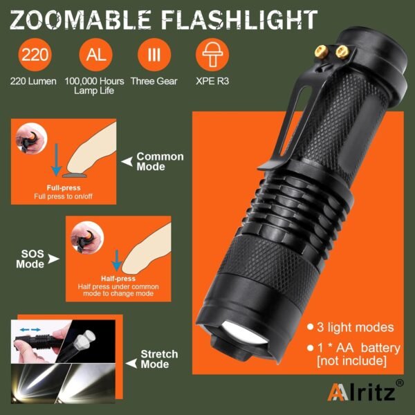 Alritz Emergency Survival Kit, for Men 12 in-1 Out... - Image 4