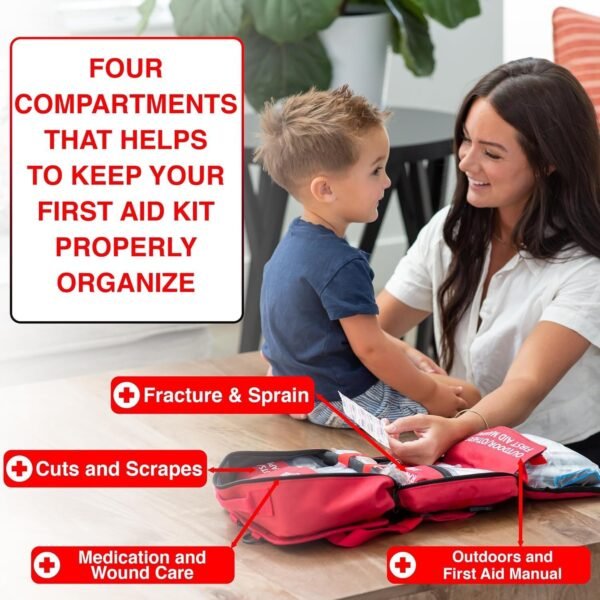 326 Piece First Aid Kit Survival - Professional Wa... - Image 5