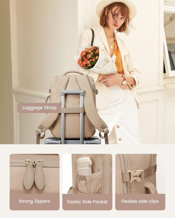 LOVEVOOK Travel Backpack for Women Men, 35L Large ... - Image 7
