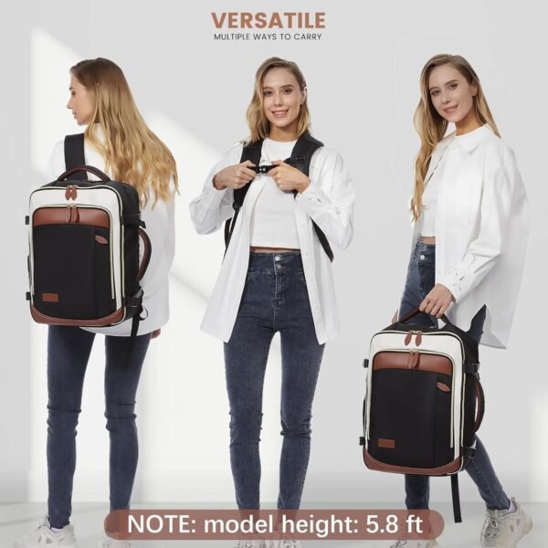LOVEVOOK Travel Backpack for Women, 40L Carry On B... - Image 10