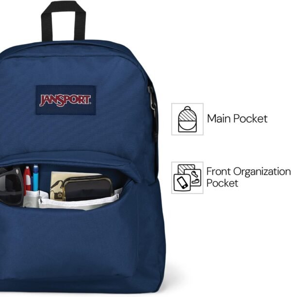 JanSport SuperBreak Plus Backpack with Padded 15-i... - Image 5