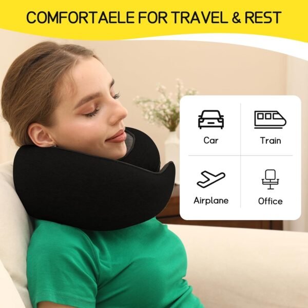 Ulaek®Travel Pillow, Pure Memory Foam Neck Pillow ... - Image 8