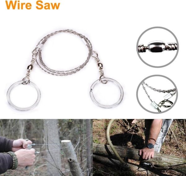 EMDMAK Survival Kit Outdoor Emergency Gear Kit for... - Image 5