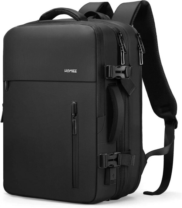 HOMIEE 40L Travel Backpack TSA Approved Personal I... - Image 2