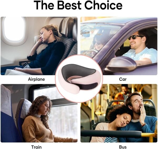NOCRLG Travel Pillow, Travel Neck Pillow for Airpl... - Image 8