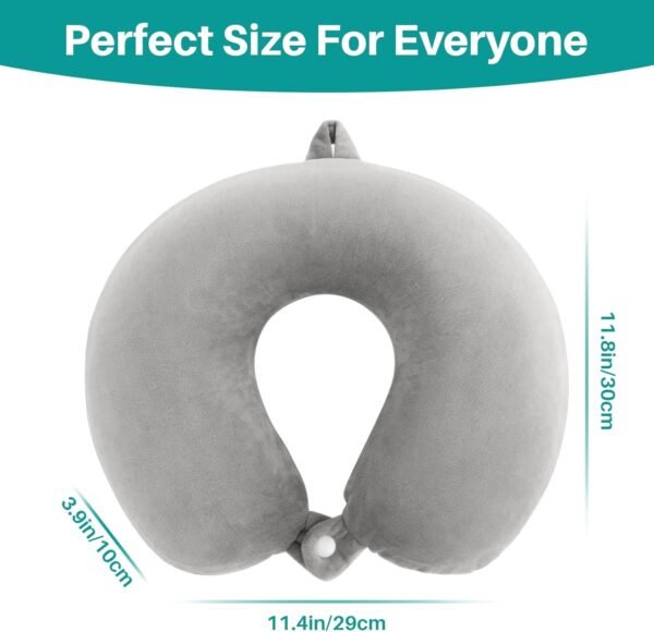 Neck Pillow Airplane - Memory Foam Travel Pillow f... - Image 3