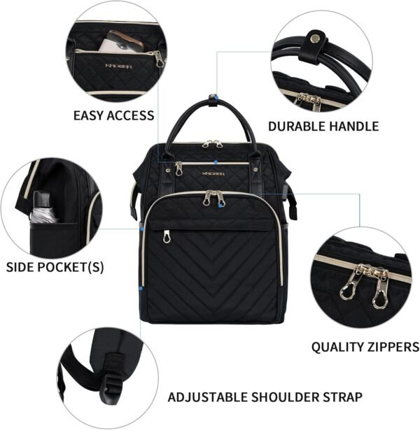 KROSER Laptop Backpack 17" Stylish Backpack Water ... - Image 6