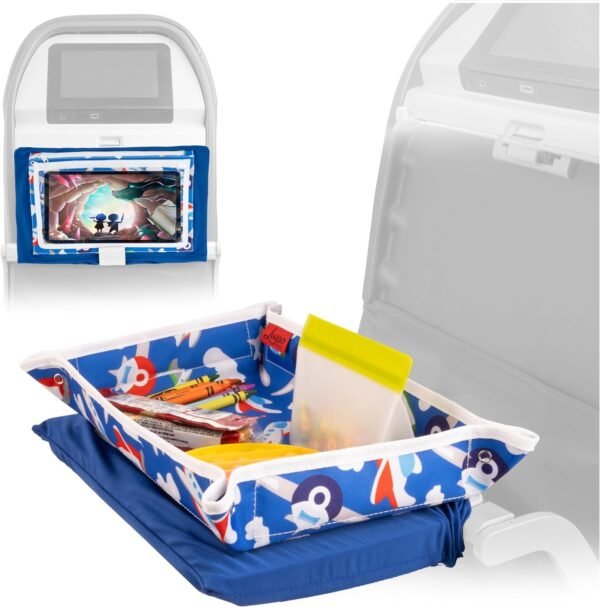 Lusso Gear Kids Travel Tray Table Cover with Pocke... - Image 2