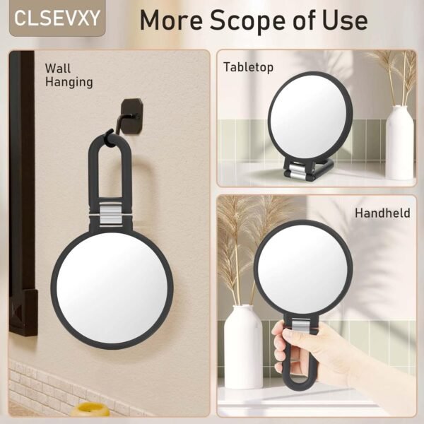 Magnifying Handheld Mirror Double Sided, 1X 15X Ma... - Image 6