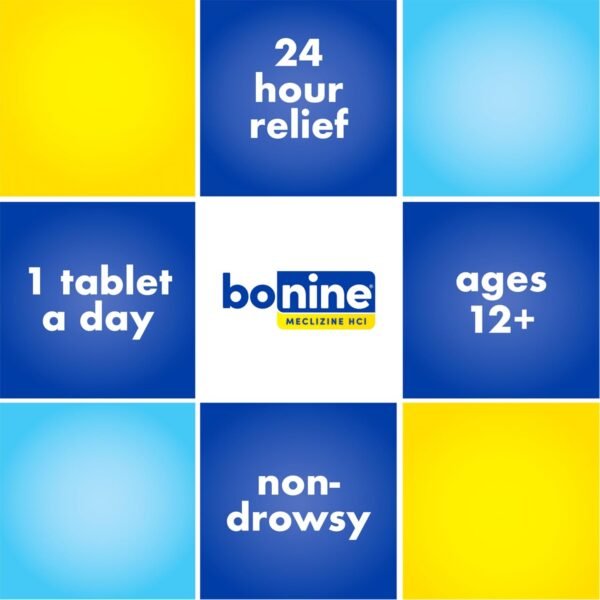 Non-Drowsy Bonine for Motion Sickness Relief, Sea ... - Image 5