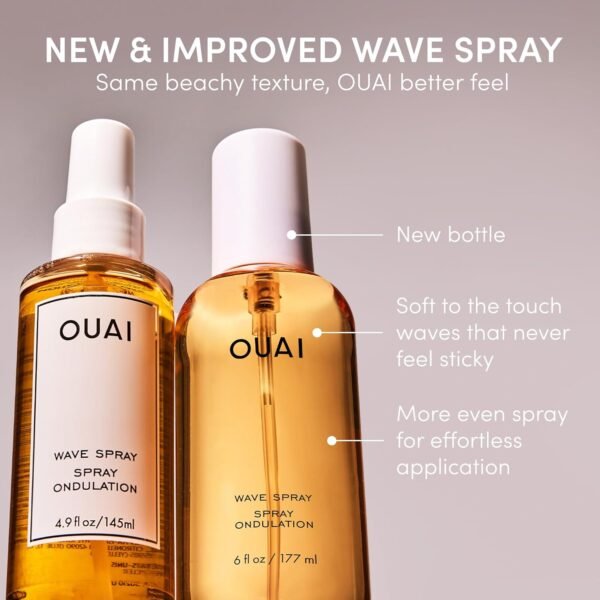 OUAI Travel Size Wave Spray - Texture Spray for Ha... - Image 6