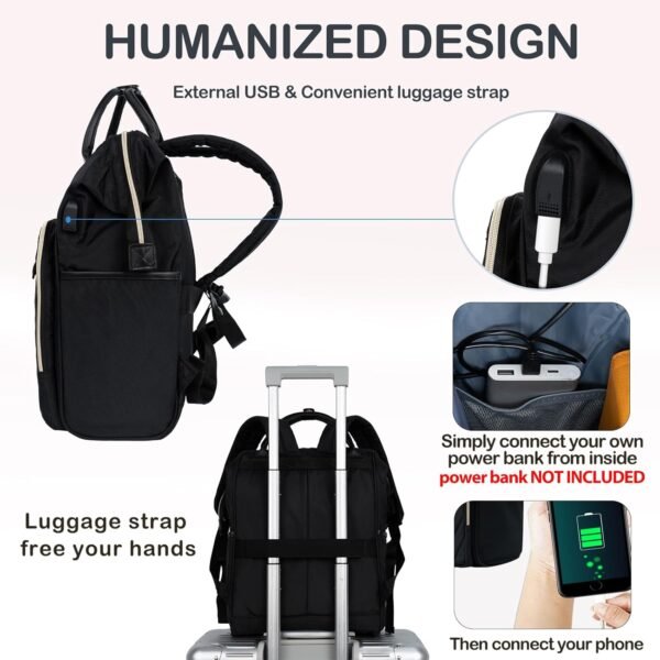 KROSER Laptop Backpack 17" Stylish Backpack Water ... - Image 7