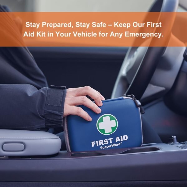 150 Pieces Mini First Aid Kit - Small Medical Kit ... - Image 8