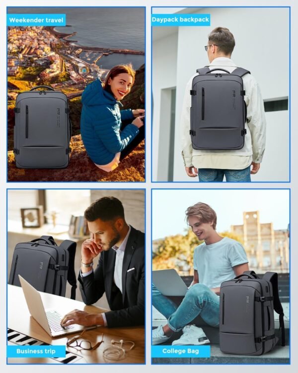 17.3 Inch Travel Laptop Backpack for Men, Water Re... - Image 9