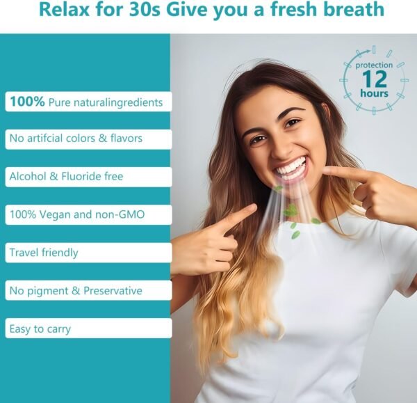 Mouthwash Travel Size Portable Packets to Go, Alco... - Image 5