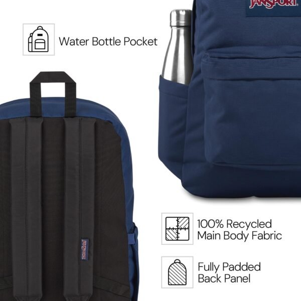 JanSport SuperBreak Plus Backpack with Padded 15-i... - Image 4