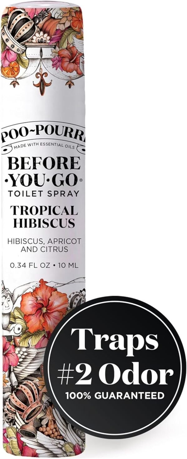 Poo-Pourri Before-You-Go Toilet Spray, Tropical Hi... - Image 3
